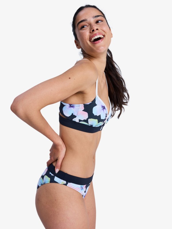 Roxy Active Classic Bas de bikini Noir Femme