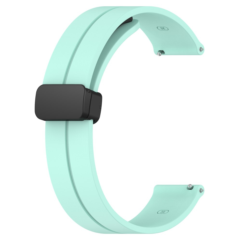 Samsung Galaxy Watch 7 (44mm) Magnet Silikon Armband Split Design (Gelenkumfang: 180 - 220mm) - Türkis