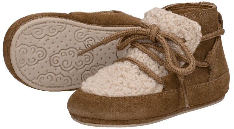 Keq Meisjes Baby schoentjes cognac
