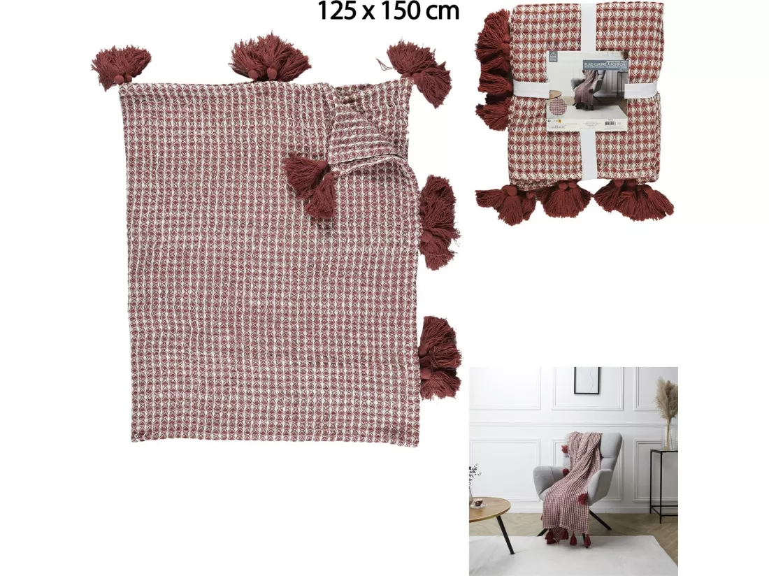 Plaid Nid d'Abeille 