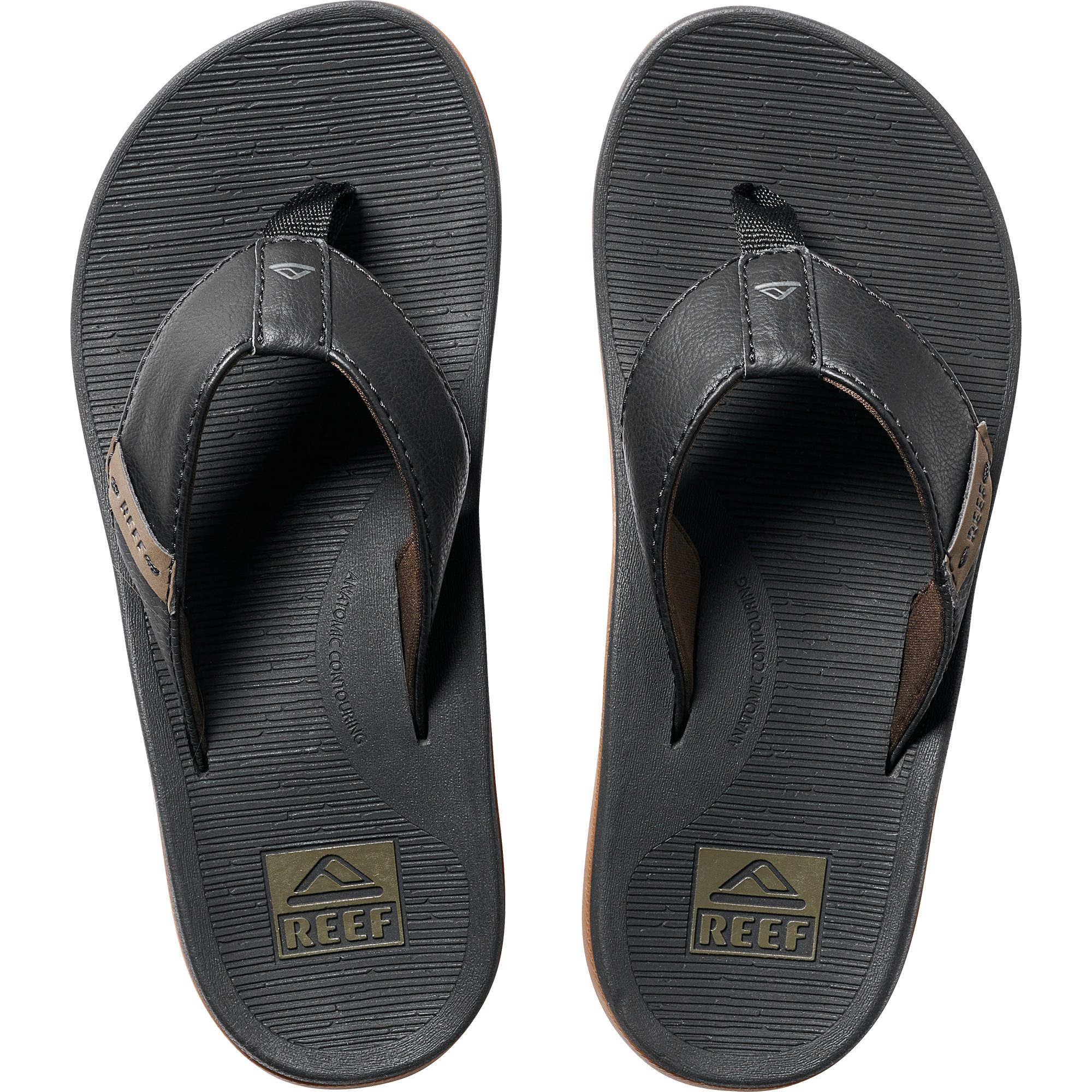 Reef Santa Ana Sandalen Herren schwarz