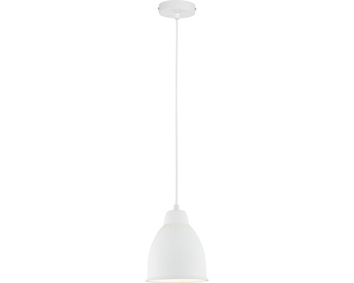 Plantenlamp, 1-lamp, HxØ 180x14,5 cm, wit