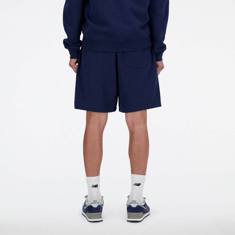 New Balance Short French Terry 7'' - Bleu Marine