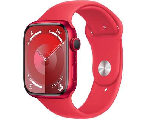 Apple Watch Series 9 GPS   Cellular 45mm (PRODUCT)RED Aluminium Case with (PRODUCT)RED Sport Band - S/M