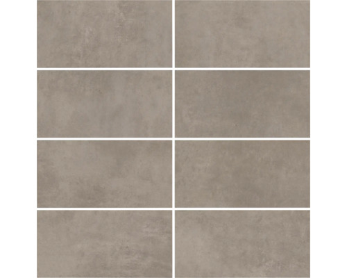 MIRAVA porseleinen wand- en vloertegel MANHATTAN Taupe 30 x 60 x 0,9 cm mat gerectificeerd