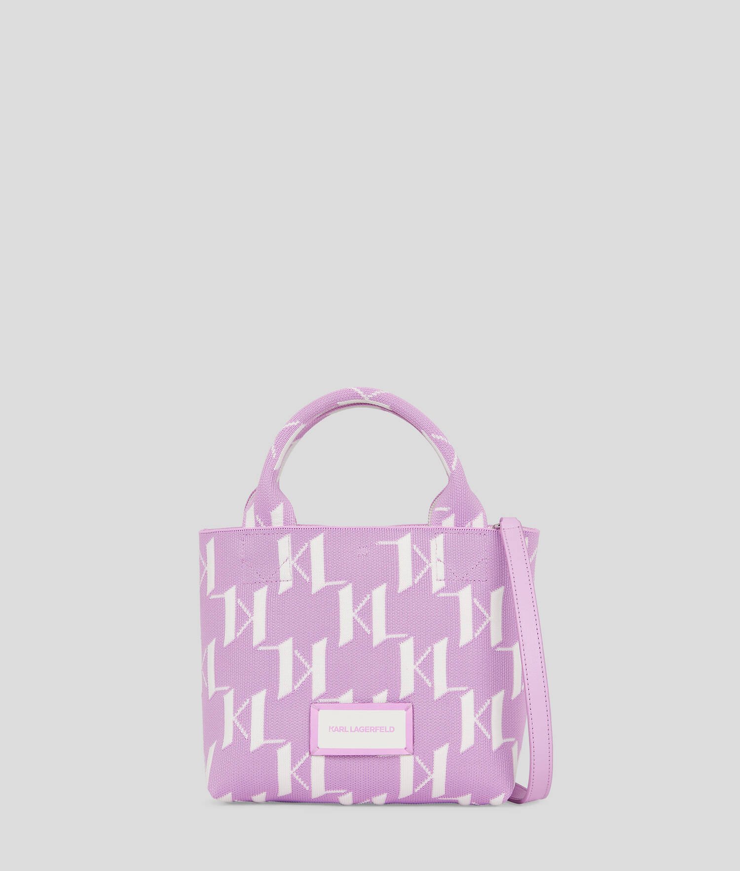 PETIT SAC CABAS EN TRICOT K/MONOGRAM
