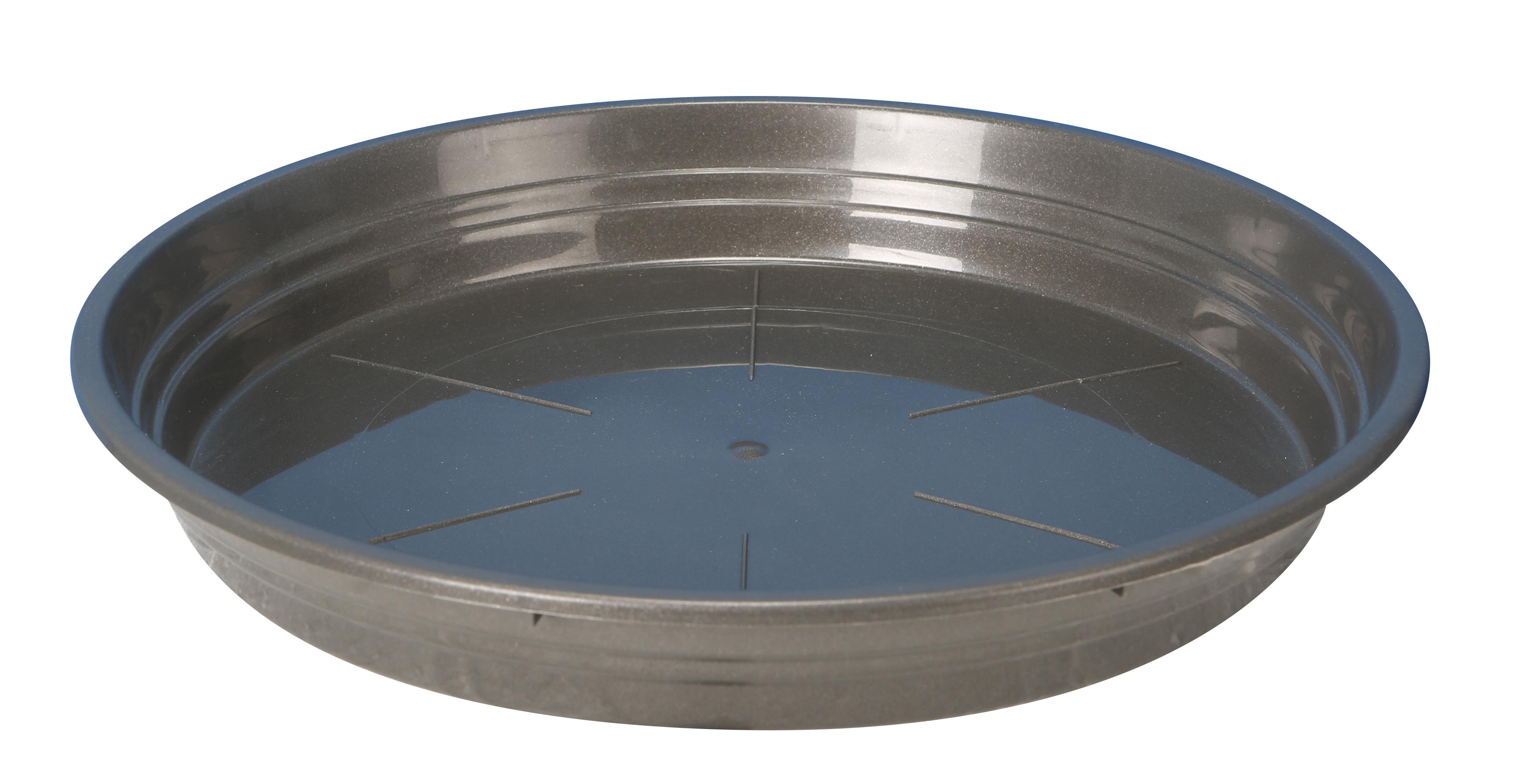 SOUCOUPE RONDE D.40CM GRIS