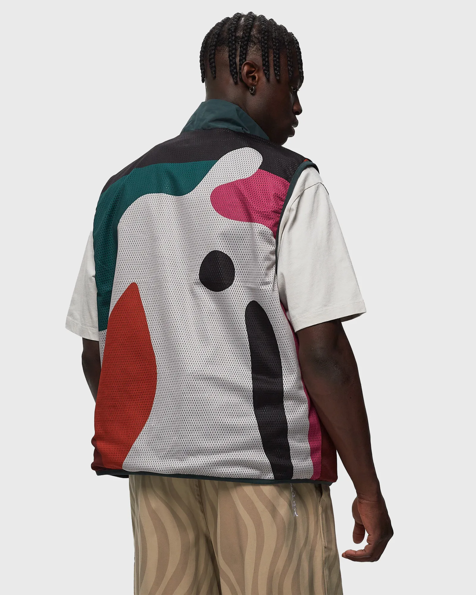 By Parra ghost cave reversible vest