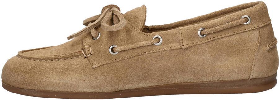 Shoecolate Leom suède bootschoenen beige