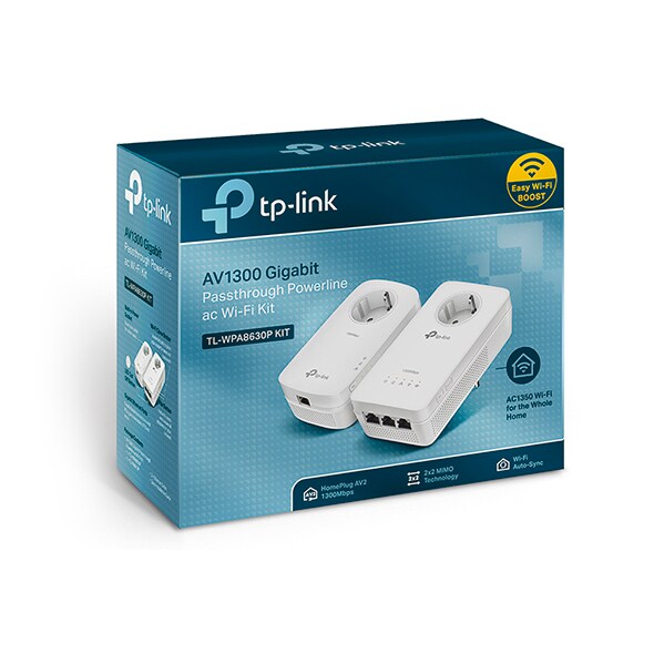 TP-Link TL-WPA1300P KIT(DE) KIT AV1300 Powerline 2er WLAN AC