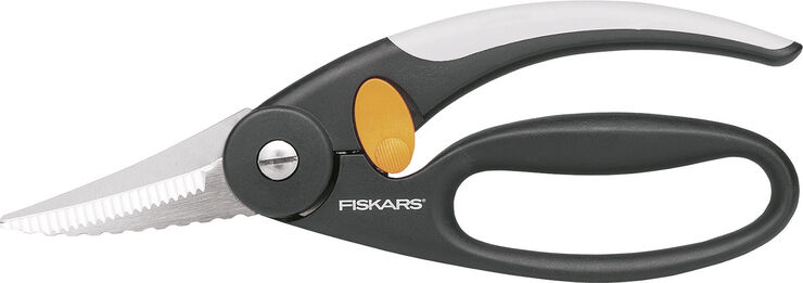 Fiskars FF fiskesaks softouch 22 cm Sort