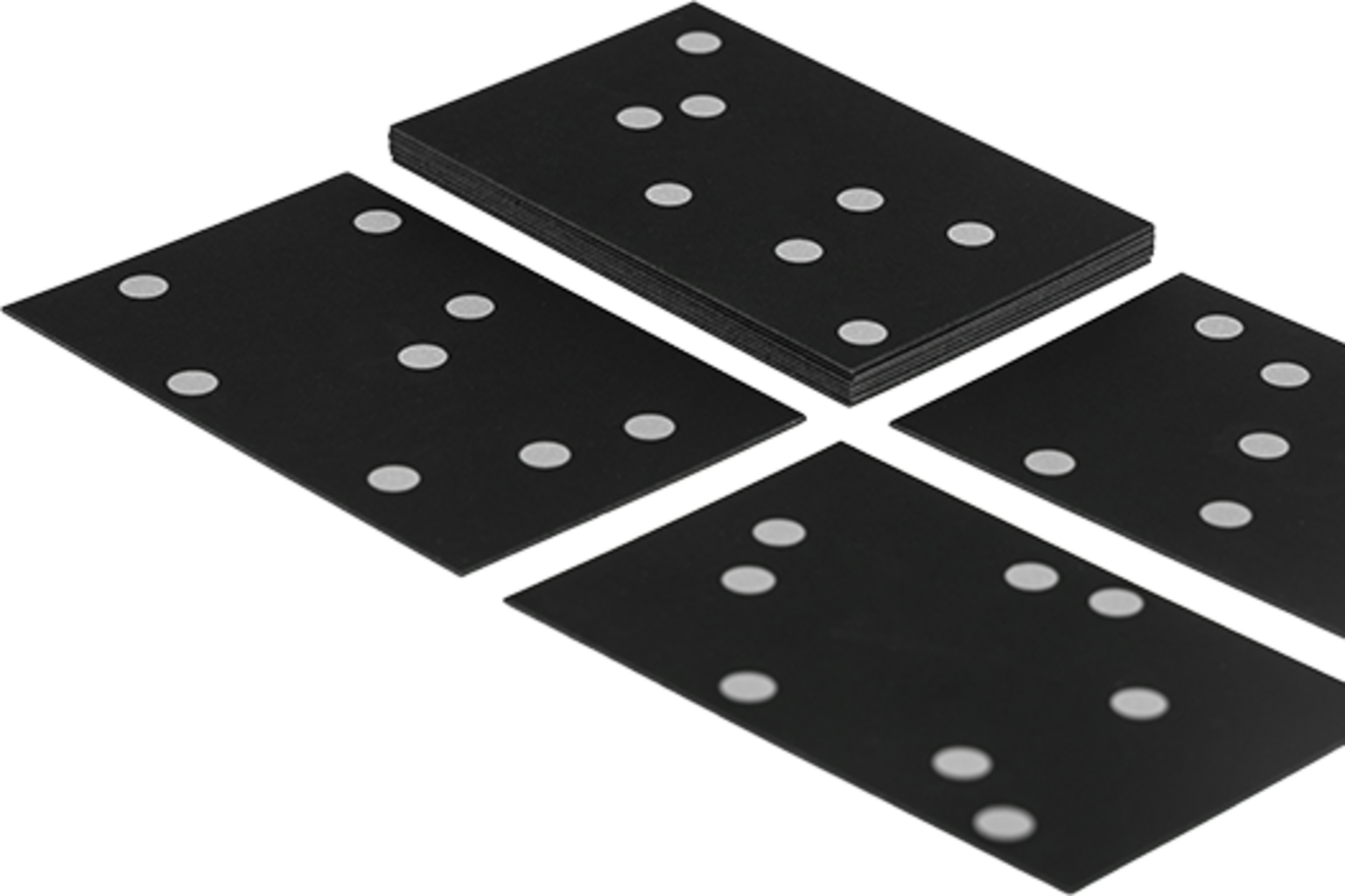 AESUB  AESUBdots code.cards, 6 mm (10 Stk)    Präzise Referenzierung für strukturierte Scanabläufe