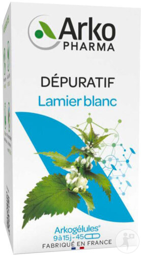 Arkogélules Lamier Blanc 45 Gélules