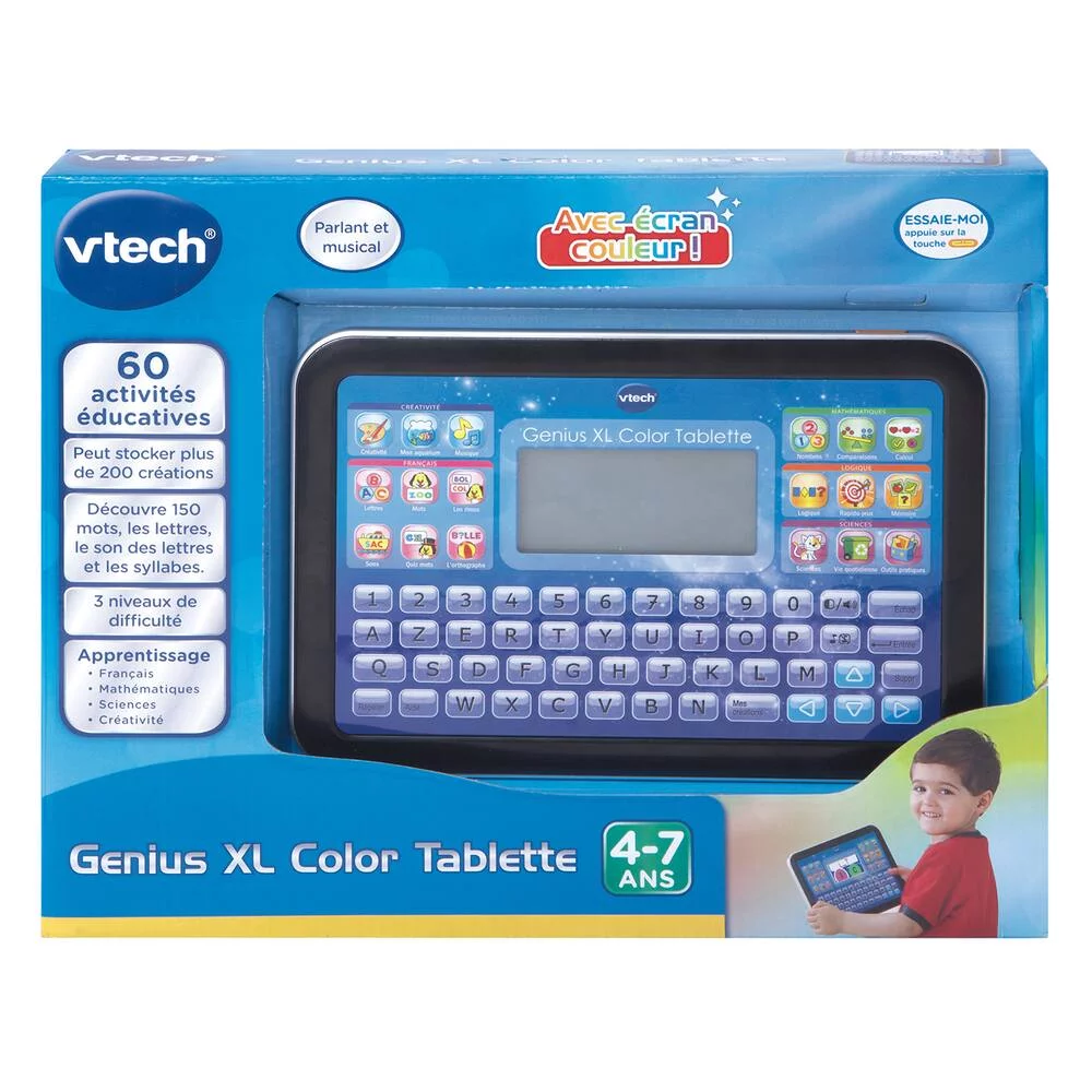 GENIUS XL COLOR TABLETTE NOIRE