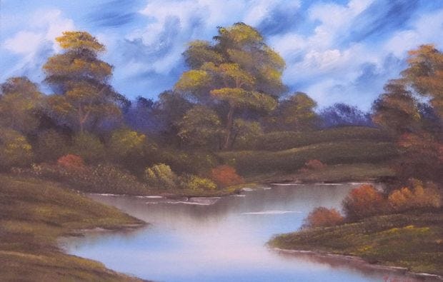 Bob Ross ® Malkurs in Neu-Ulm als Geschenk