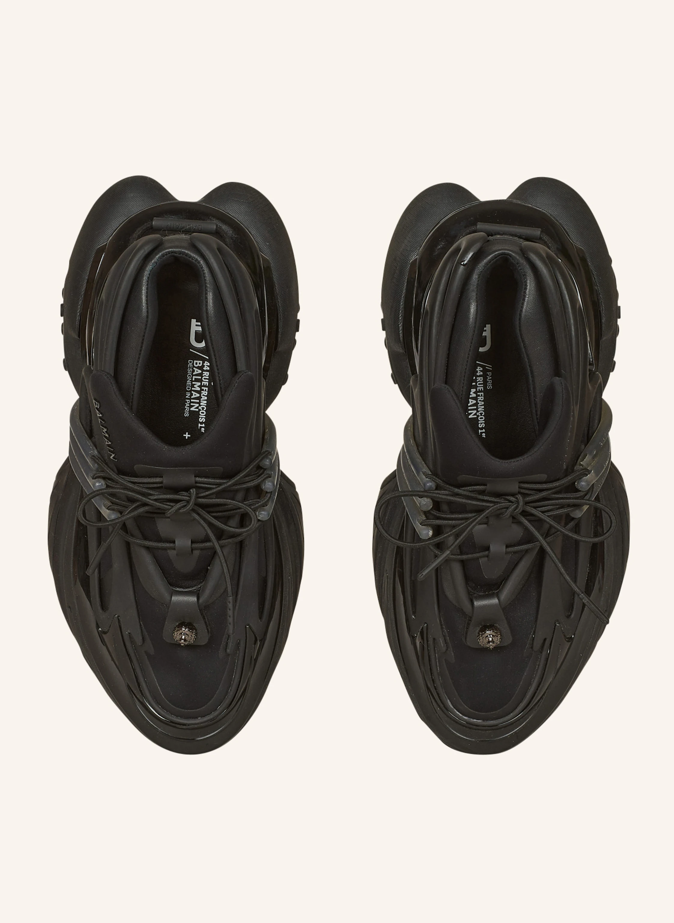 BALMAIN Unicorn Low-Top-Sneakers aus Leder