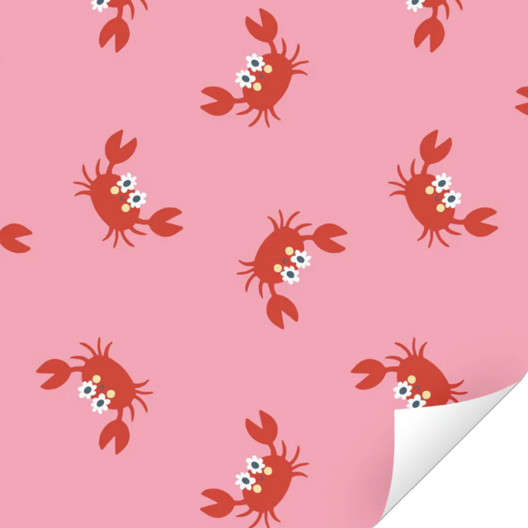ole inpakpapier anne pascal - crabs - 3 m