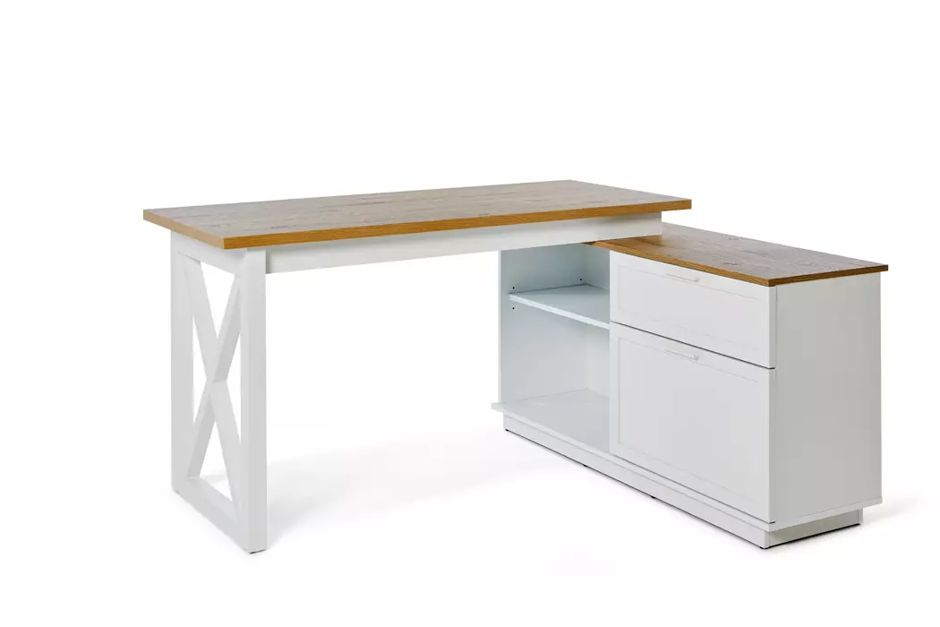 Eckschreibtisch 91CM1 / Chalet D 155 E