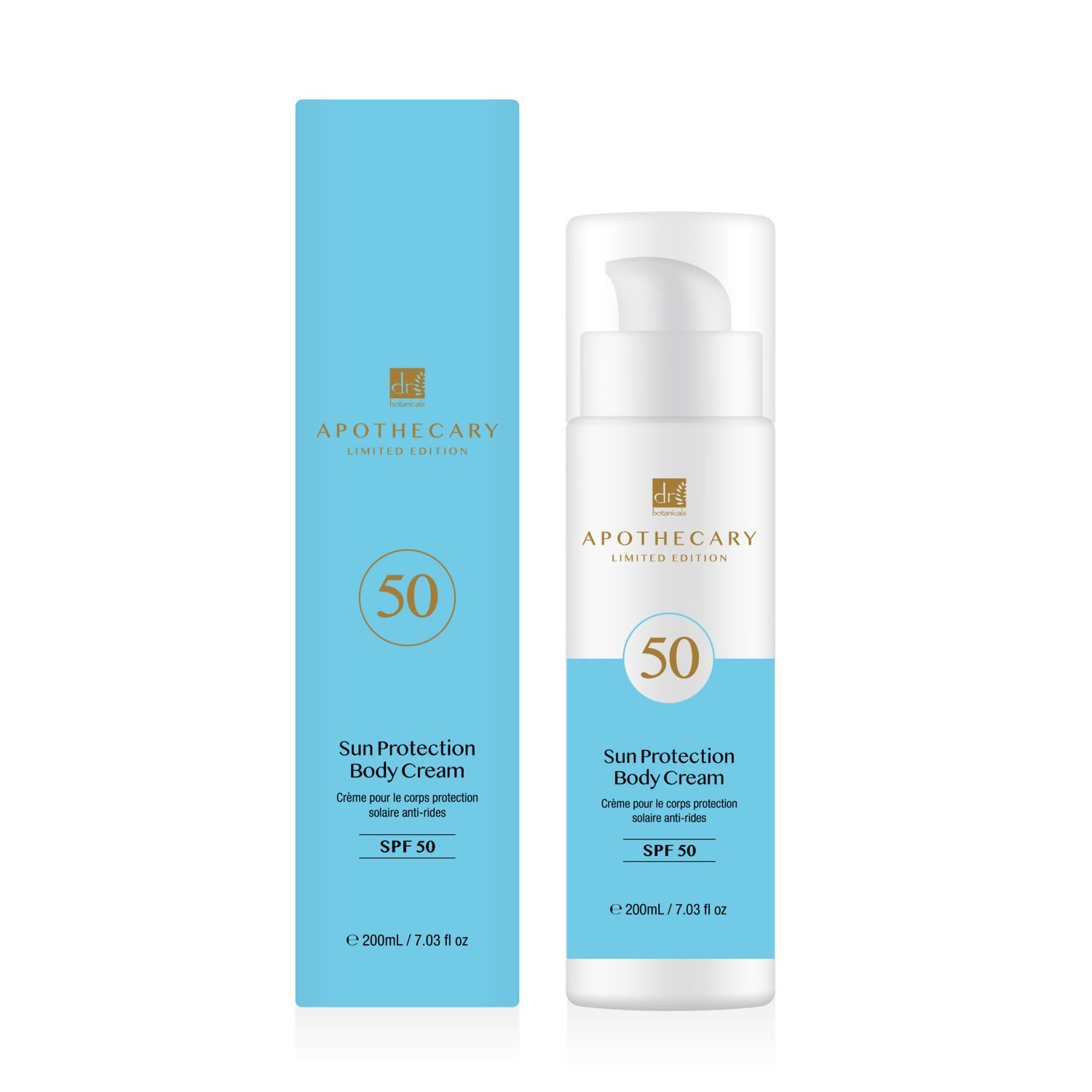 Dr Botanicals SPF 50 Body Cream 200ml