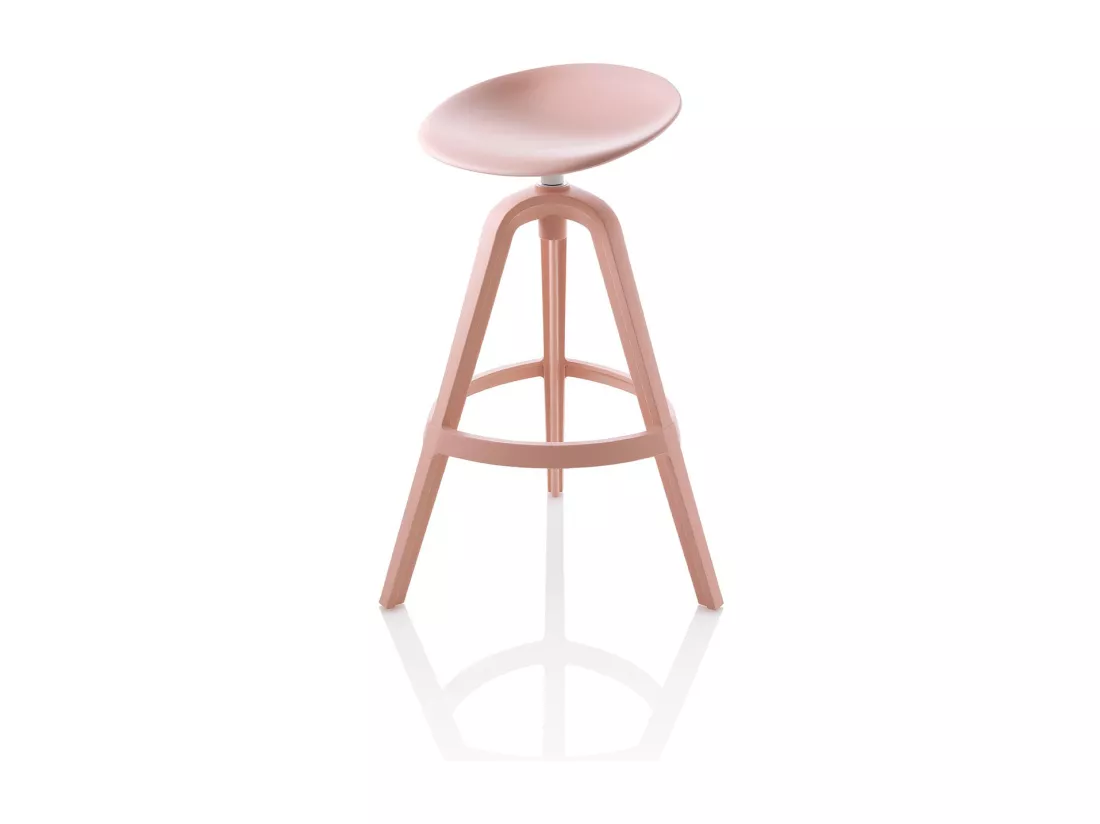 Set de 2 Tabourets intérieur/extérieur COLBY rose