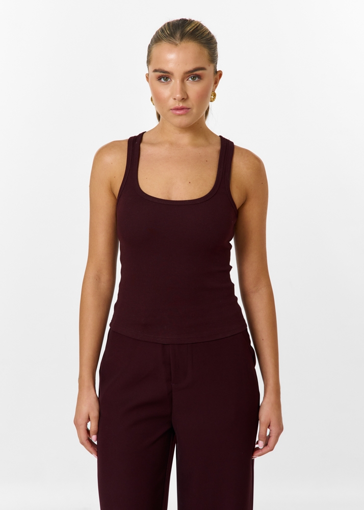 Audrey tanktop burgundy