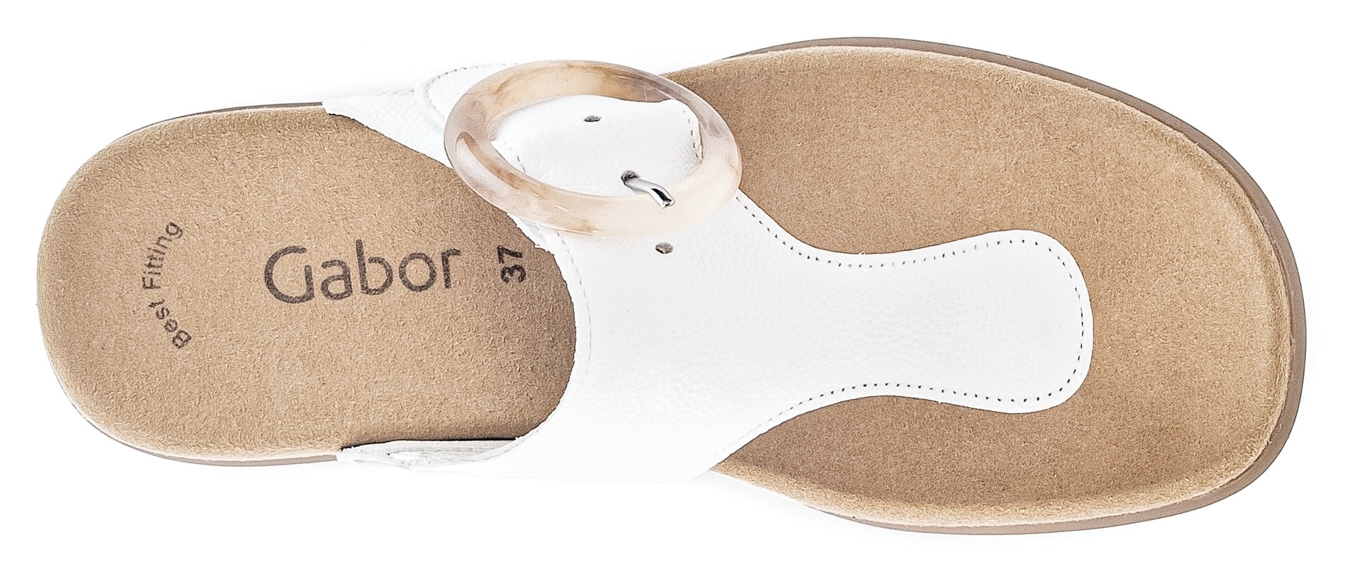 Gabor Dianette  , Keilabsatz, Sommerschuh, Zehentrenner mit Best Fitting-Ausstattung
