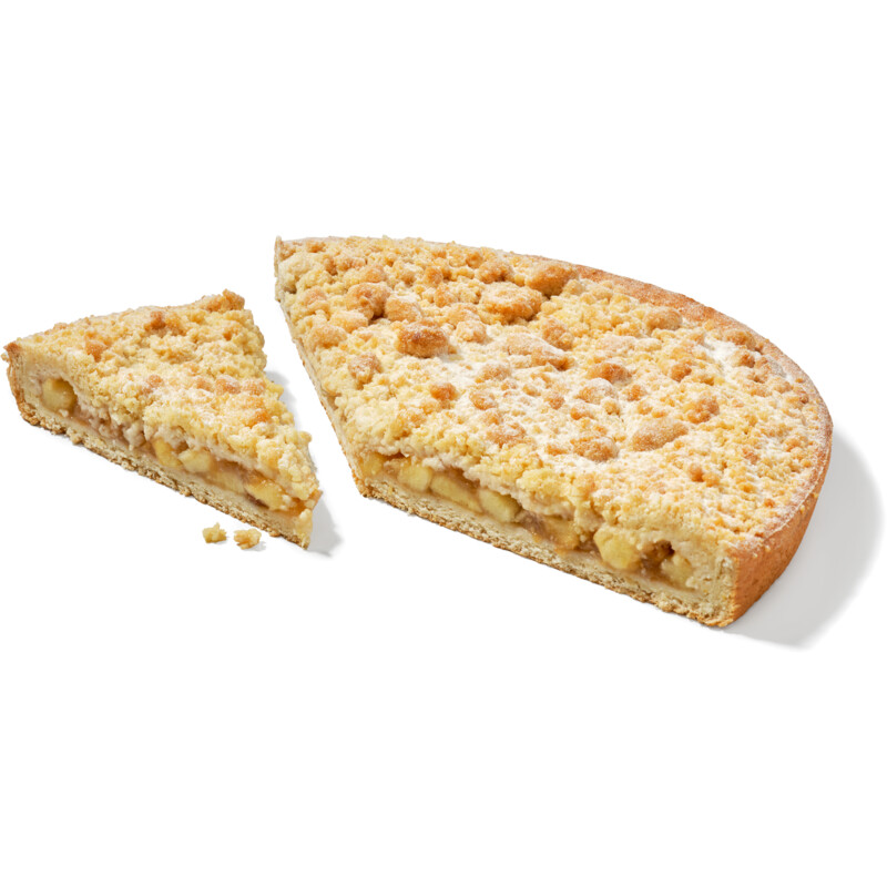 AH Appelkruimelvlaai half