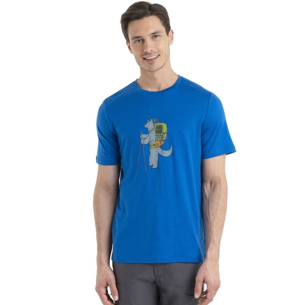 T-shirt randonnée ICEBREAKER M MER 150 TECH LITE II SS TEE TECH HEAD LAZURITE