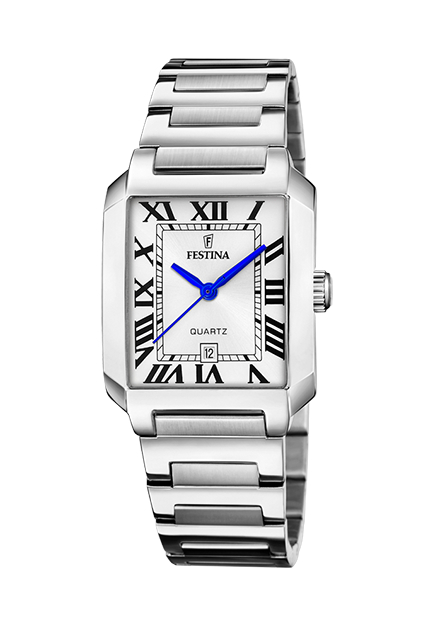 Festina On the Square Damenuhr Silber F20679/1