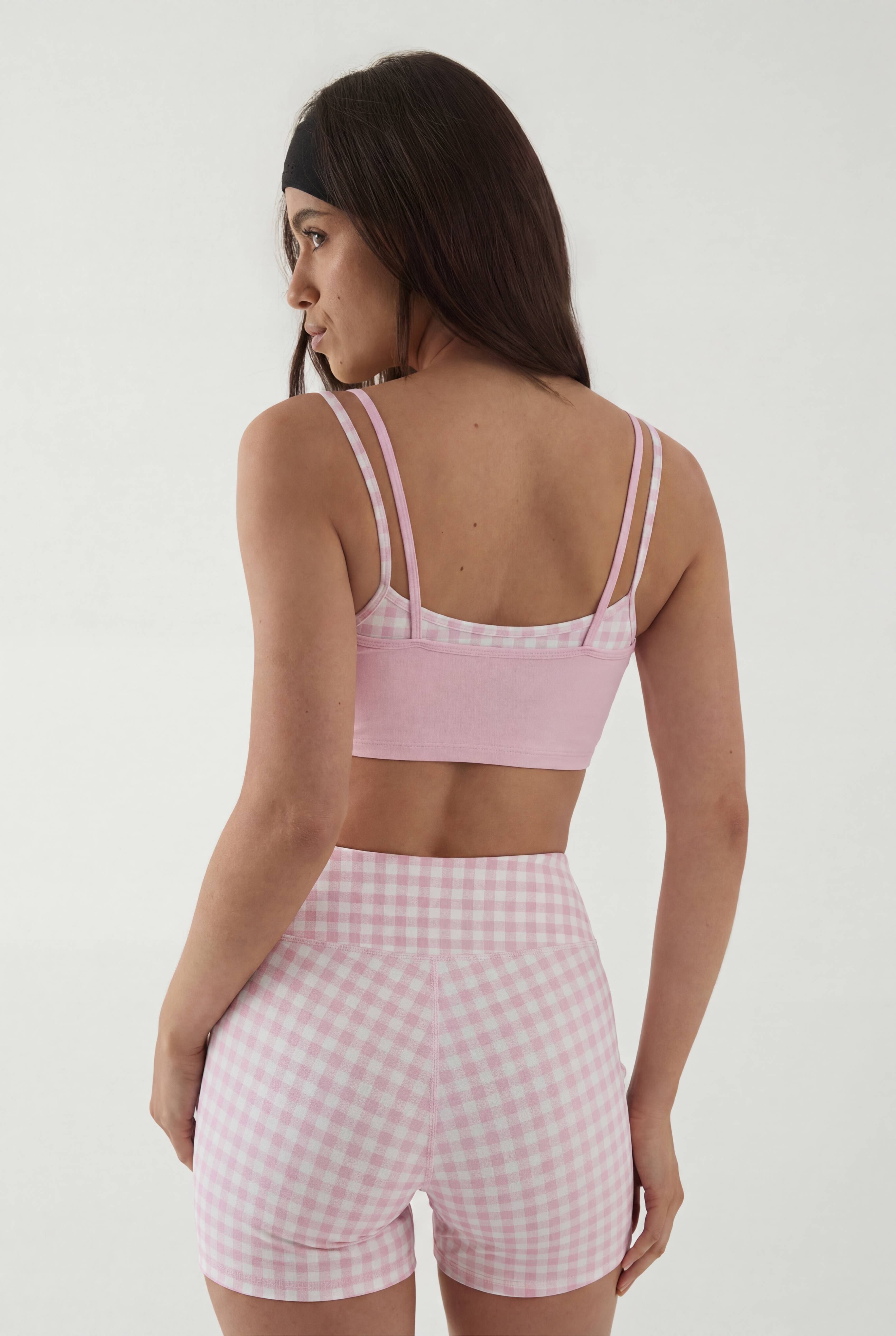 Short Mini Gingham Sculptant Dsgn Studio