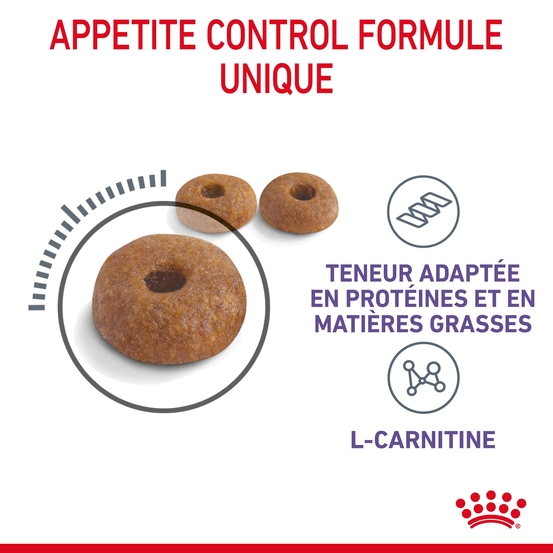 Croquettes chat quemandeur Appetite Control Sterilised 400g