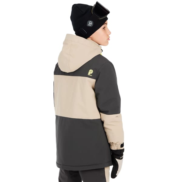 Veste de ski PROTEST PRTWARK JR SNOWJACKET DEEP GREY