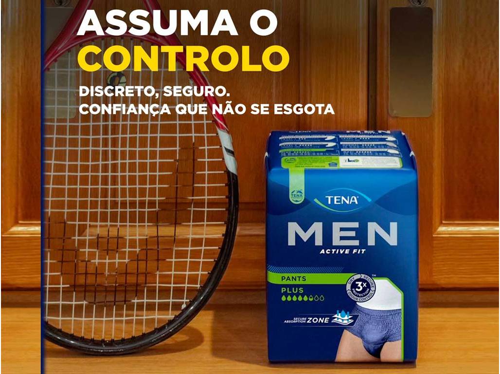 CUECAS INCONTINÊNCIA TAMANHO M TENA MEN 9UN
