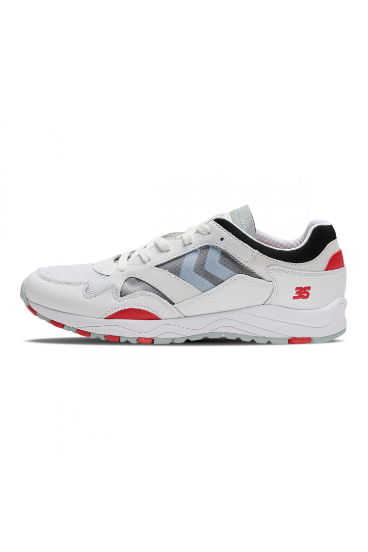 Baskets Edmonton 3S Leather blanc / Hummel - 208367