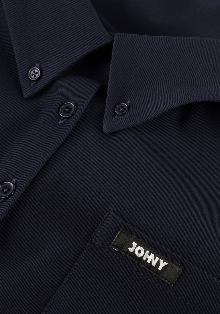 donkerblauwe johny tops & t-shirts maga shirt