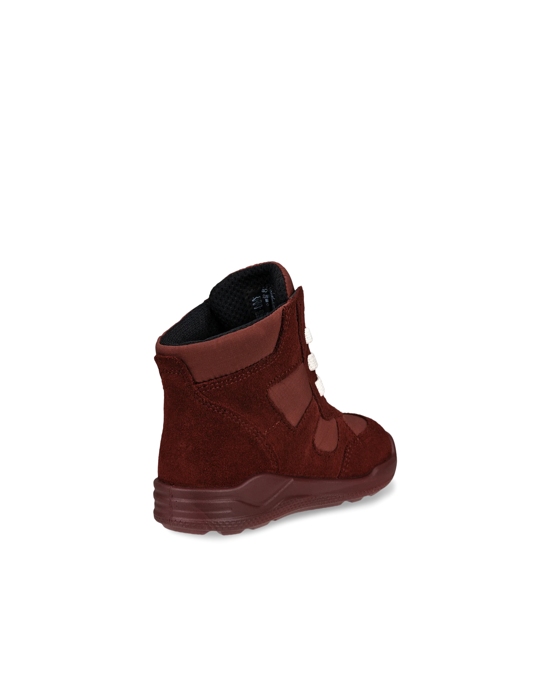 ECCO URBAN MINI Kinder Ankle Boot aus Veloursleder Rot