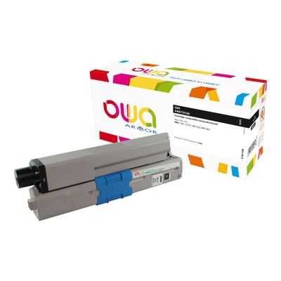 Cartouche laser compatible OKI 44973536 - noir - Owa K18017OW