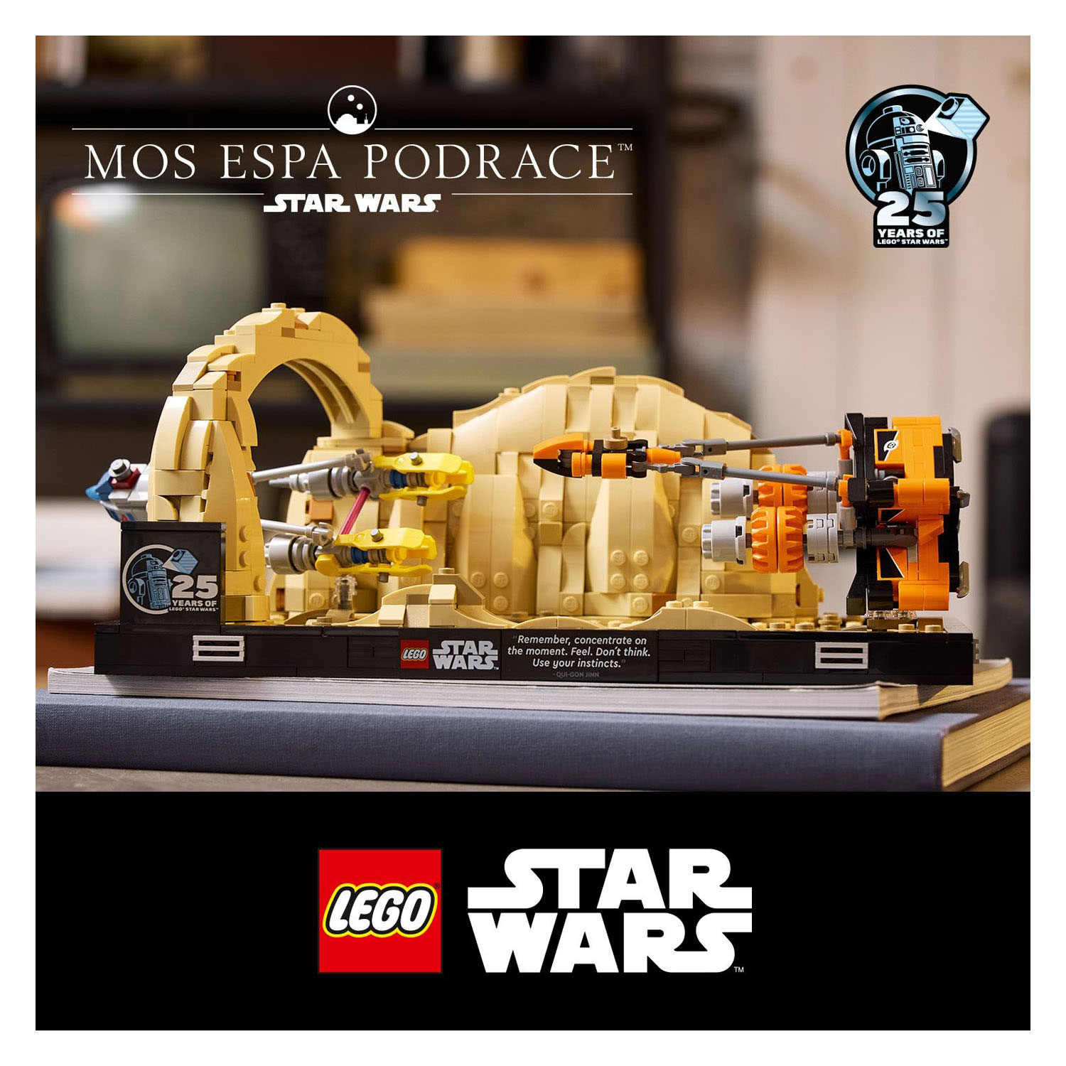 LEGO Star Wars 75380 Mos Espa Podrace Diorama