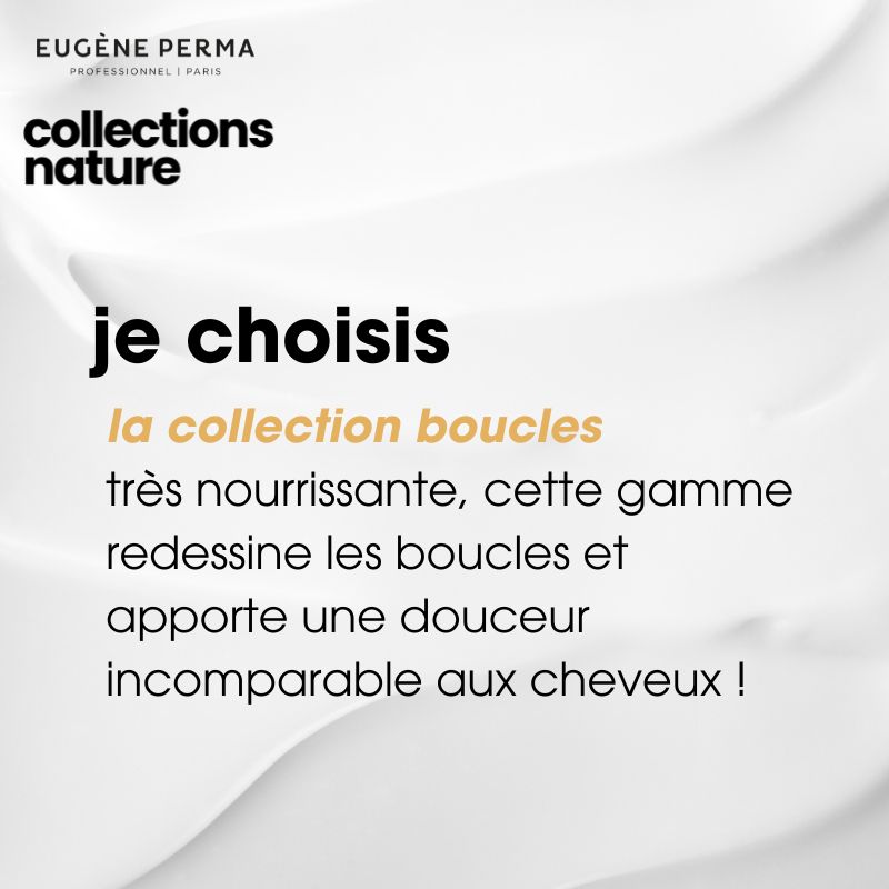 Masque sublimateur de boucles Collections Nature Eugène Perma 500ml