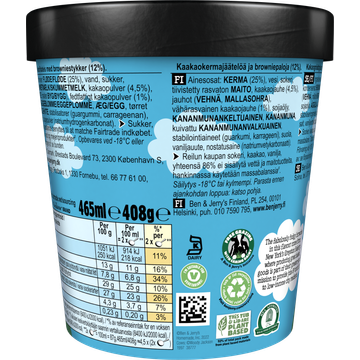 Ben & Jerry's IJs Chocolate Fudge Brownie 465ml