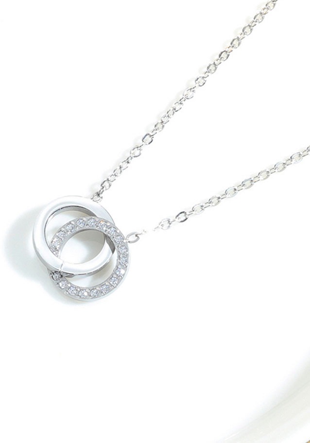 Firetti Kette mit Anhänger »Schmuck Geschenk Unity« mit Zirkonia (synth.)
