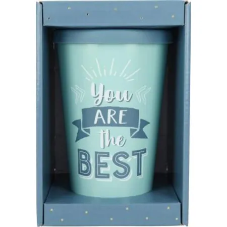 Depesche To-Go Becher mit Sprüchen - You are the Best (blau / blue)