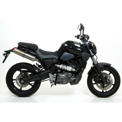 Silencieux Arrow Titane Race-tech embout acier