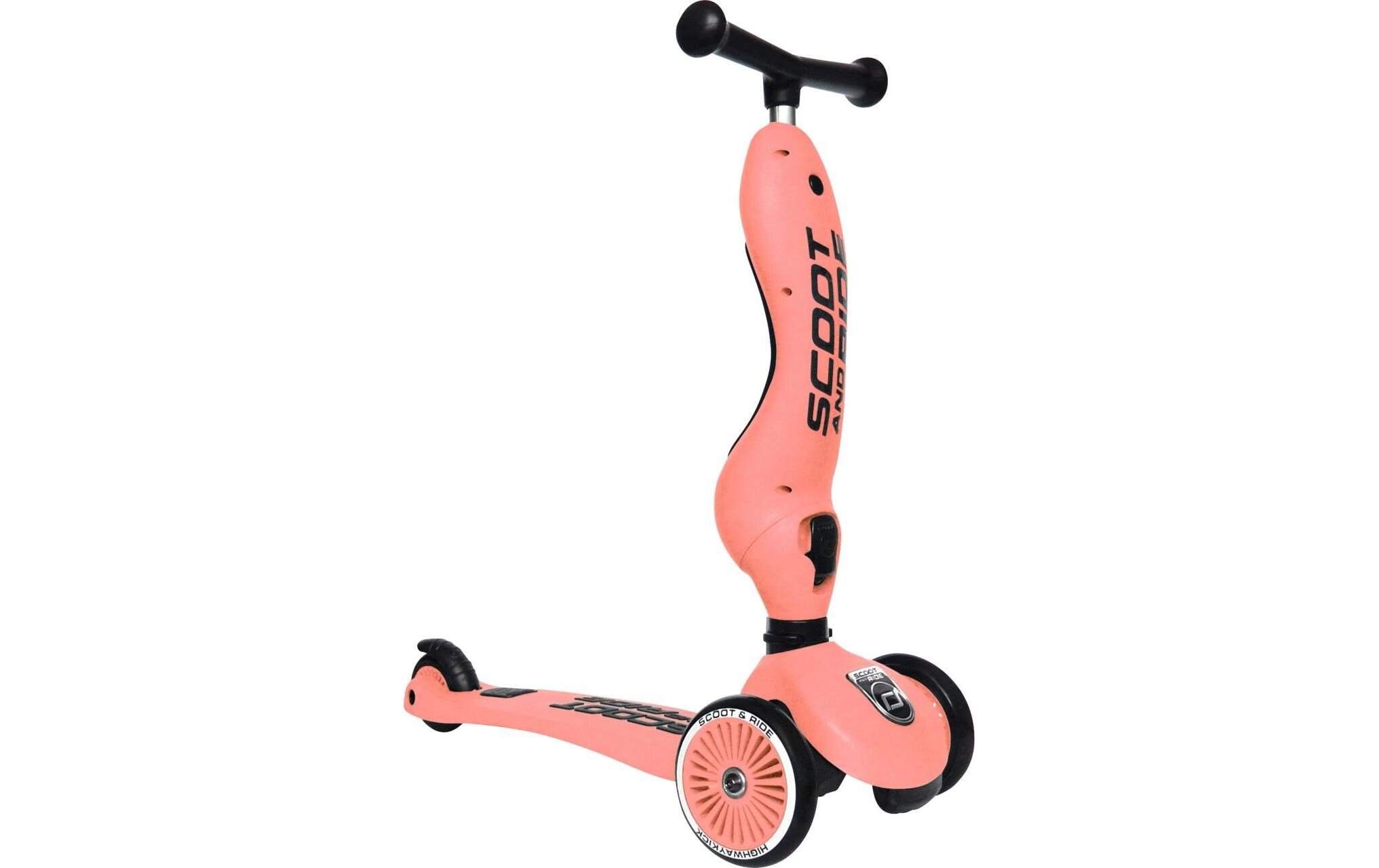 Scooter Highwaykick 1 PeachScooter mit Sitz