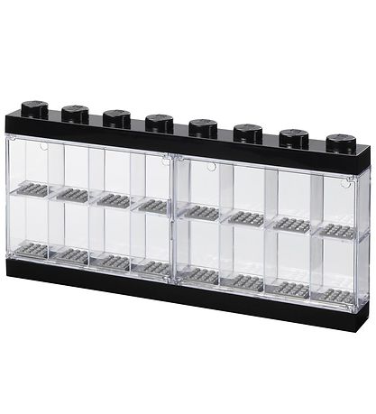 LEGO® Storage Minifiguren-Display - 16 Rum - 38 cm - Schwarz