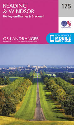 Reading, Windsor, Henley-on-Thames & Bracknell - OS Landranger Map 175 (Sheet map, folded)