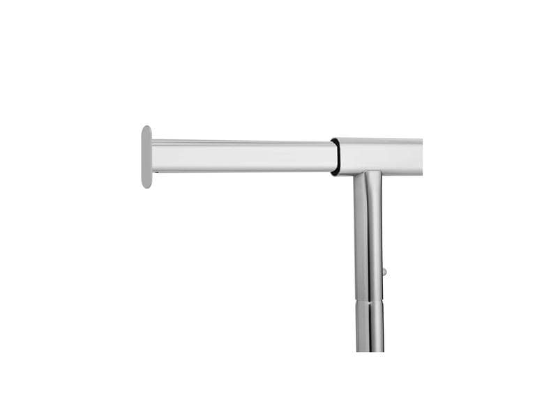 Songmics Garderobenständer 110 - 150 cm, Metall Schwerlast Kleiderständer 130 kg