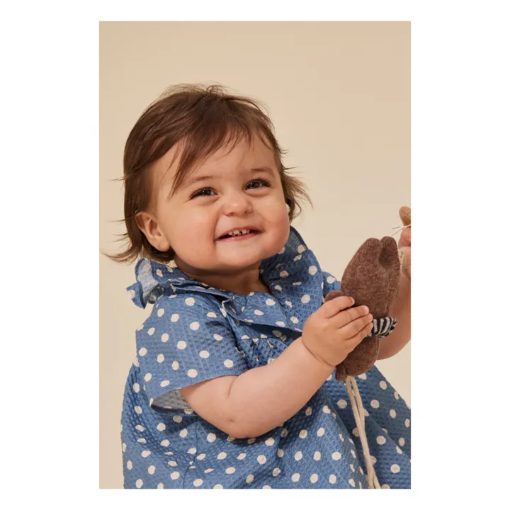Konges Sløjd Robe Vida Coton Bio Bébé | Bleu