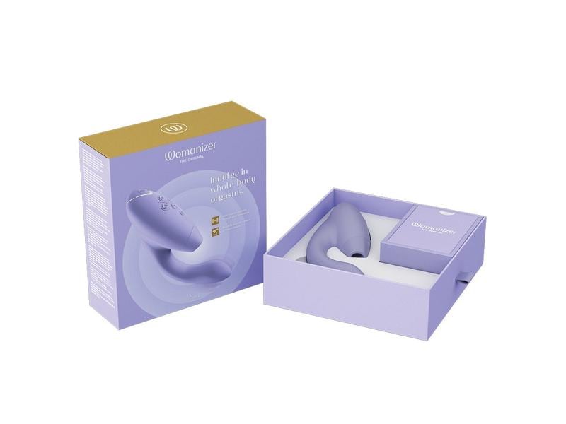 Womanizer Vibrator Womanizer DUO 2 lila Sextoy für die Klitoris- und G-Punkt-Stimulation