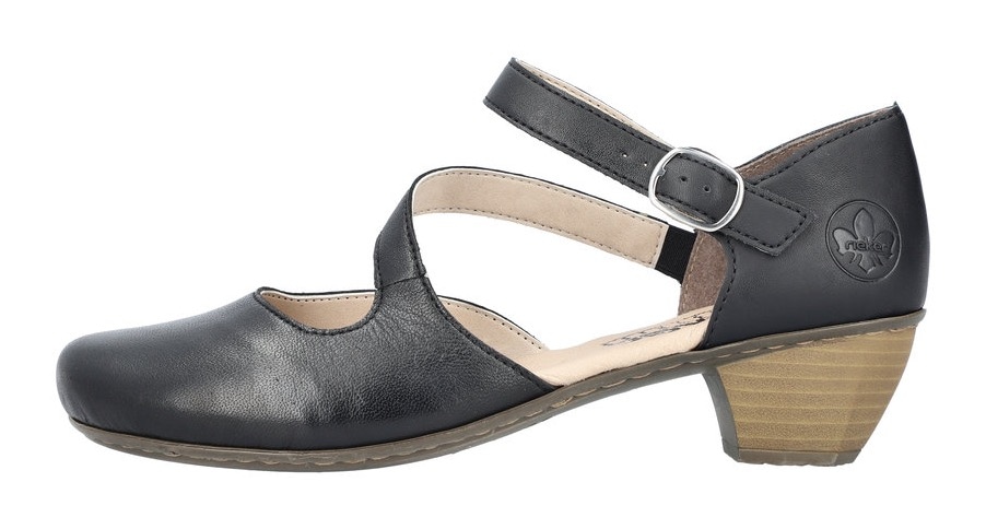Rieker Pumps  , Abendschuh, Festtagsschuh,Trichterabsatz, gepolsterte Innensohle